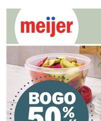 Meijer Weekly Ad storage for study season July 22 - 28, 2026